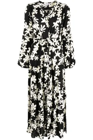 Lemlem Floral-print peasant dress