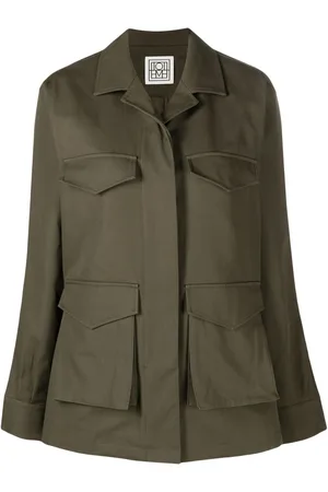 Totême Cargo-style cotton jacket