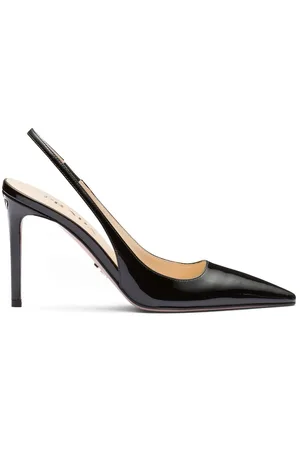 Prada block heel discount pump