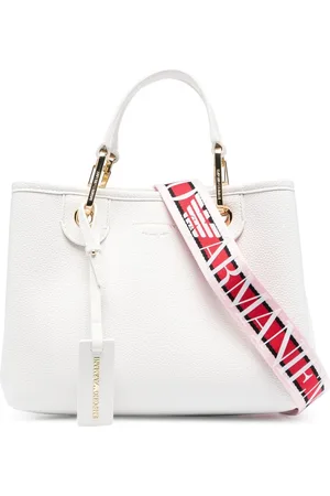 Emporio Armani Logo-strap tote bag