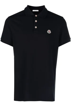 Moncler Logo patch polo shirt