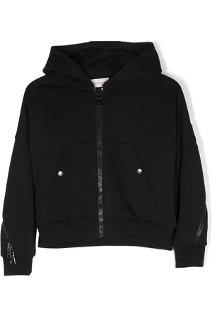 Moncler Logo-patch cotton hoodie