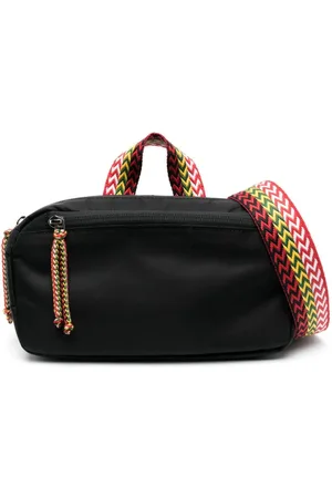 Lanvin Chevron woven pattern belt bag