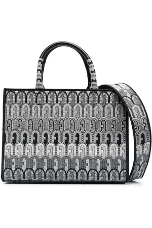 Furla Jacquard-print tote bag