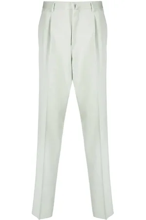 Lanvin Pressed-crease tailored trousers