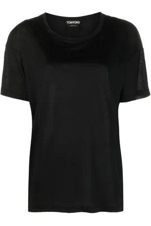 Tom Ford Short-sleeved silk T-shirt