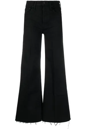 Mother The Weekender Fray flared jeans