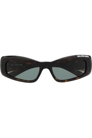 Balenciaga Logo-print detail sunglasses