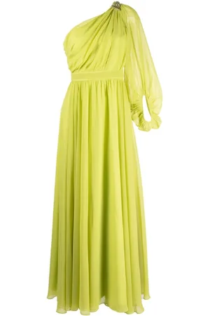 Sachin & Babi Makayla asymmetric gown