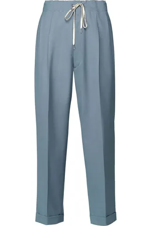 Maison Margiela Pleated twill trousers