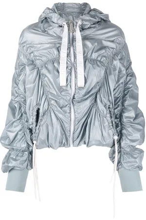 Khrisjoy Cloud Ruched Windbreaker Jacket