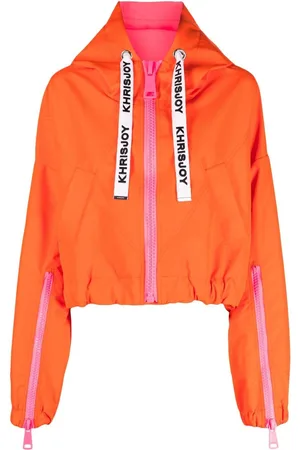 Khrisjoy Cloud Ruched Windbreaker Jacket