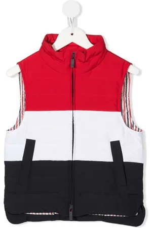 Boys red clearance body warmer