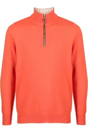 N.PEAL The Carnaby alf-zip jumper