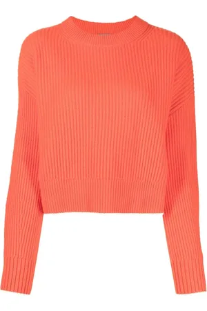 N.PEAL Ribbed-knit cashmere jumper