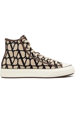 VALENTINO GARAVANI Tootaloop logo-print hi-top sneakers
