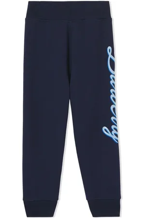 Burberry Logo script-print track trousers