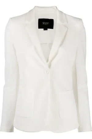 SEVENTY BY SERGIO TEGON Textured-finish blazer