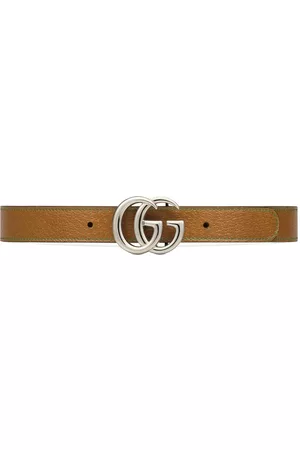 Gucci GG-logo leather belt