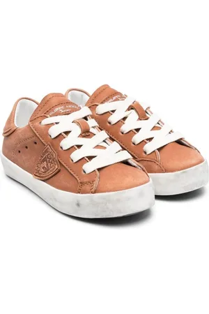 Philippe model Logo-patch low-top sneakers