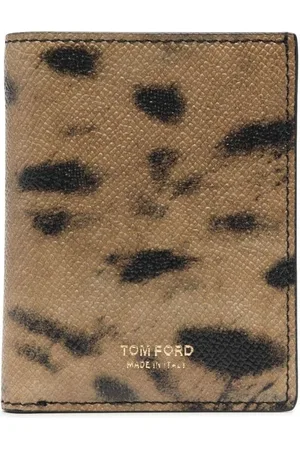 TOM FORD Leather Zip-Around Keyring Wallet