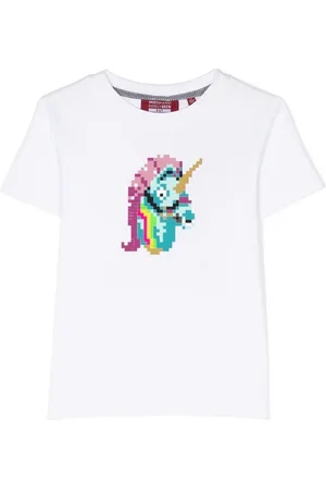 MOSTLY HEARD RARELY SEEN Mini Unicorn slogan-print T-shirt
