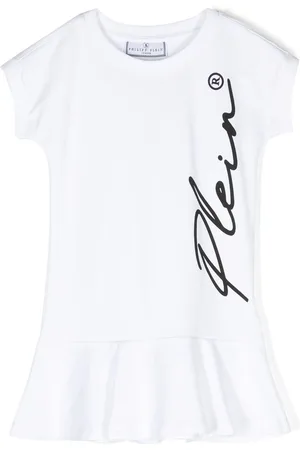 Philipp Plein Logo-print short-sleeved dress