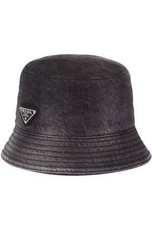 Prada logo-plaque Bucket Hat - Farfetch