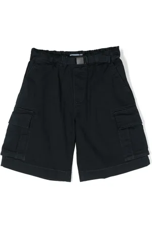 Woolrich Logo-detail cotton shorts