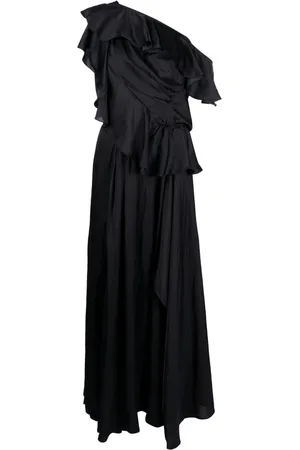 Zadig & Voltaire Ruffled one-shoulder gown
