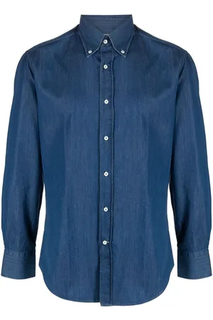 Brunello Cucinelli Denim cotton shirt