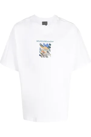 Musium Div. Van Gogh-print cotton T-shirt