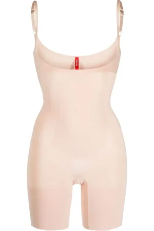 Spanx OnCore open-bust mid-thigh bodysuit