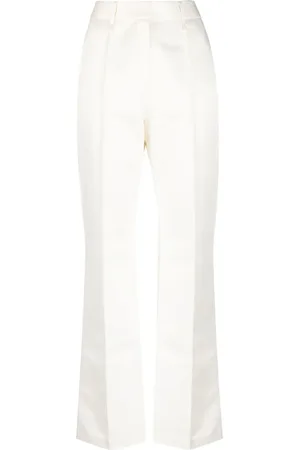 ROTATE Recycled polyester high-waisted trousers