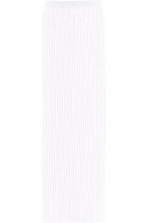 Salvatore Ferragamo Side-slit knit skirt