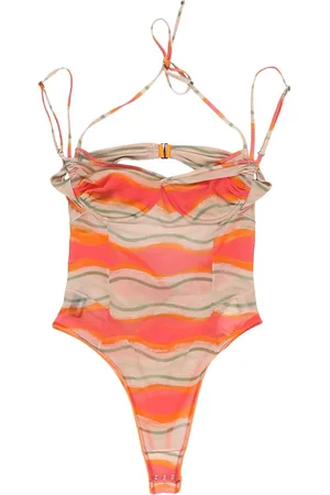 Jacquemus Ilha graphic-print bodysuit