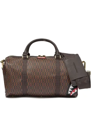 Sprayground Paris Vs Florence Shark Duffle Bag in Brown for Men