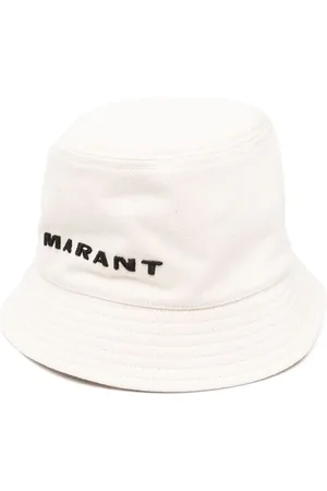 Isabel Marant Haley logo-embroidered bucket hat