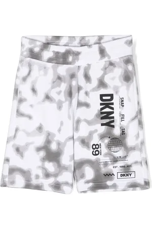 DKNY Logo-print bermuda shorts