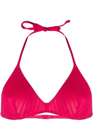 ERES Ribbed triangle bikini top