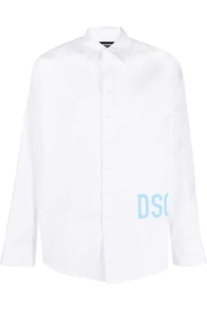 Dsquared2 Logo-print cotton shirt