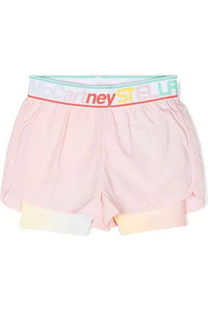 Stella McCartney Logo-waistband shorts
