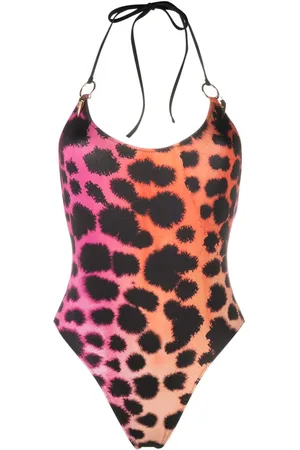 Roberto Cavalli Leopard-print swimsuit