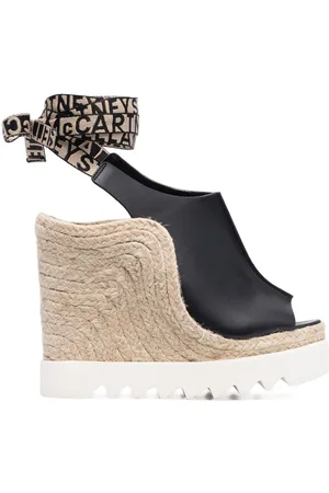 Stella McCartney Gaia wedge platform espadrilles