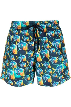 Vilebrequin Moorea fish-print swim shorts