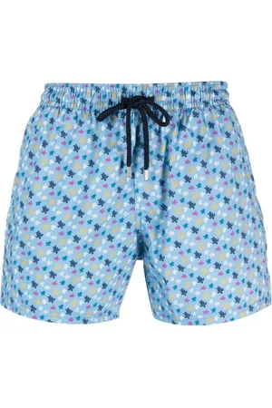 Vilebrequin Moorise turtle print swim shorts