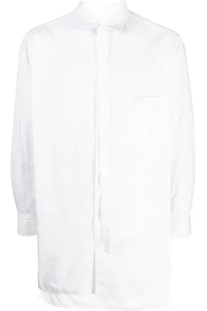 YOHJI YAMAMOTO Asymmetric cotton shirt