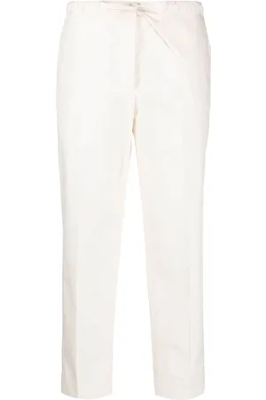 Jil Sander Cropped cotton trousers