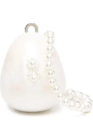 Simone Rocha Micro Egg pearl mini bag