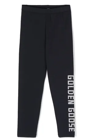 Golden Goose Logo-print stretch trousers